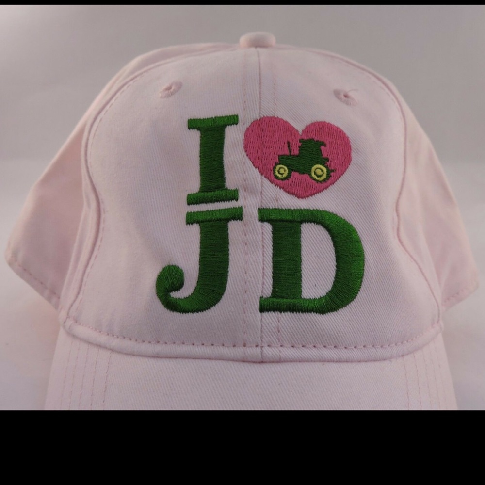 John Deere Pink Baseball Hat - Picture 5 of 6